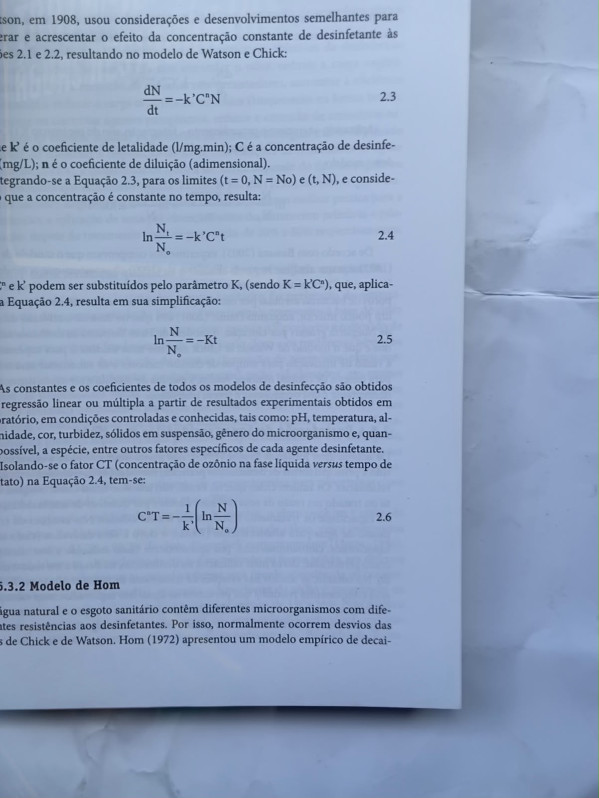 Livro Manual Prático De Tratamento De Água Residuarias 2008 (Usado)