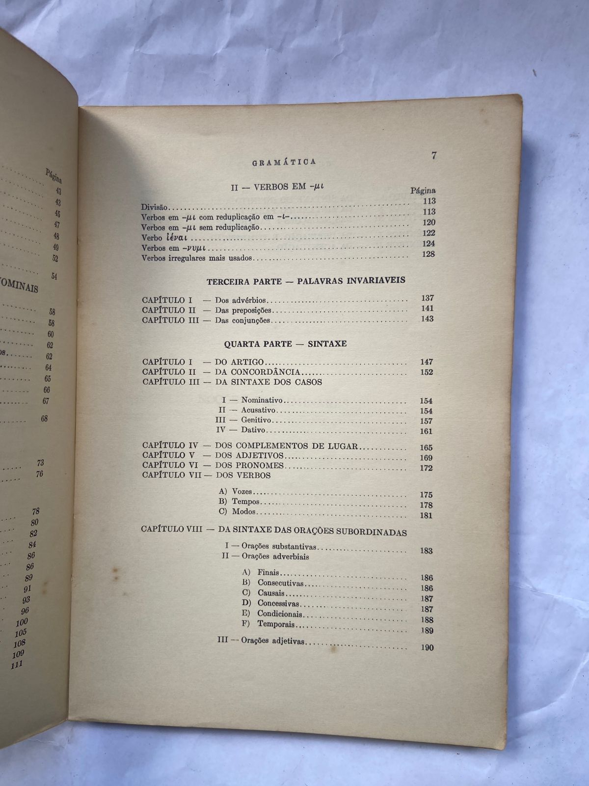 Livro Curso De Grego E Gramática 2 Edição Box 3 Vol 1957 (Usado)