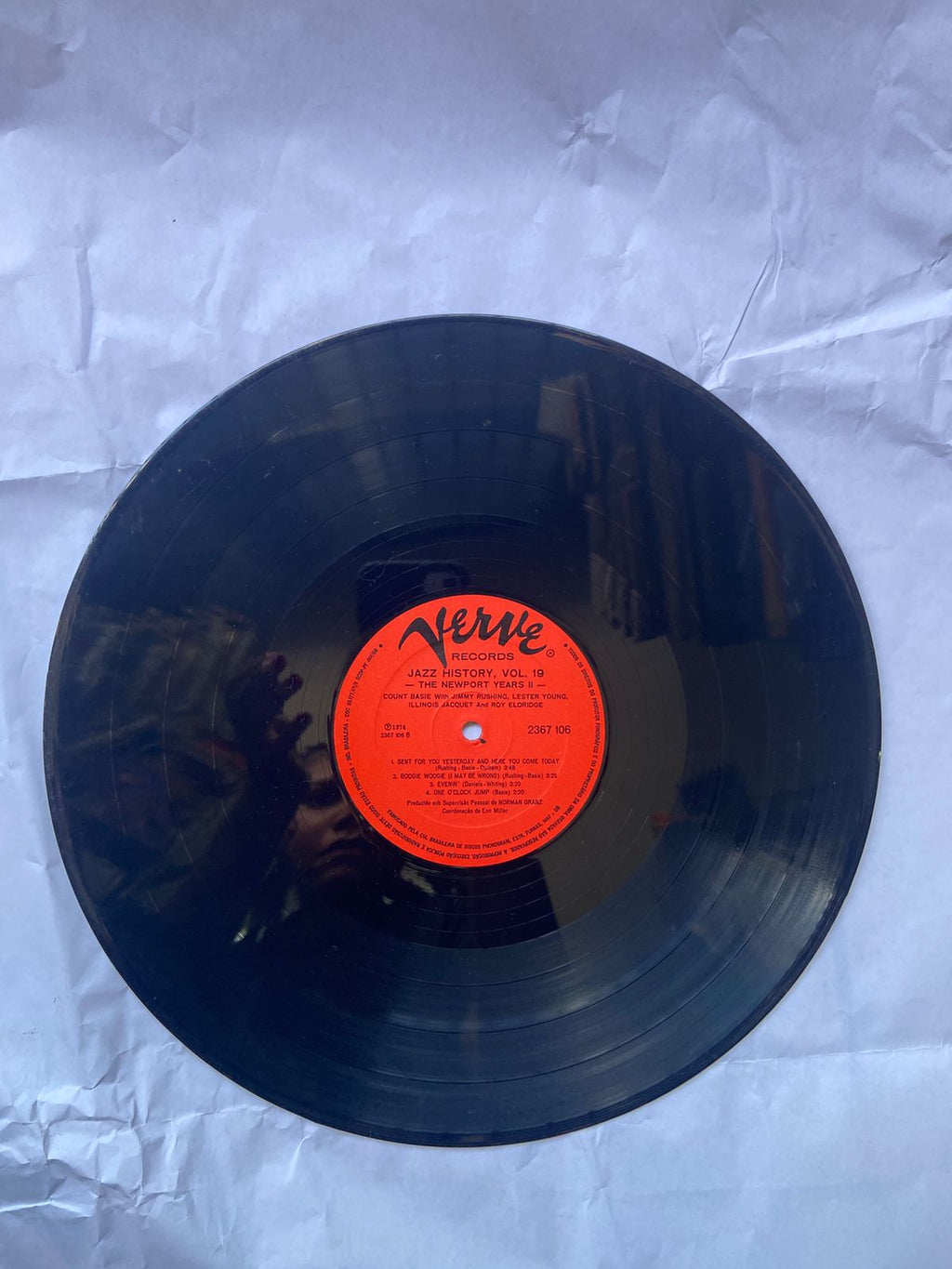 Lp Jazz History The Newport Years Ll 1974 Vol 19 (Usado)