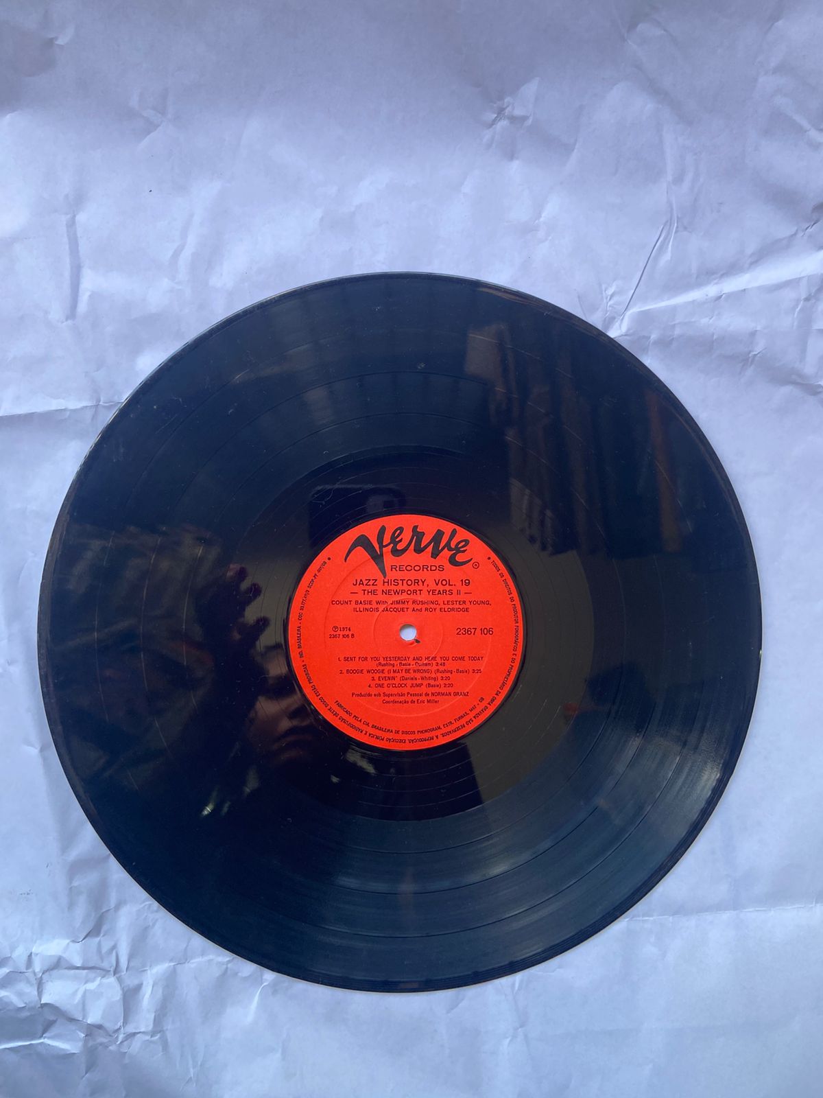 Lp Jazz History The Newport Years Ll 1974 Vol 19 (Usado)