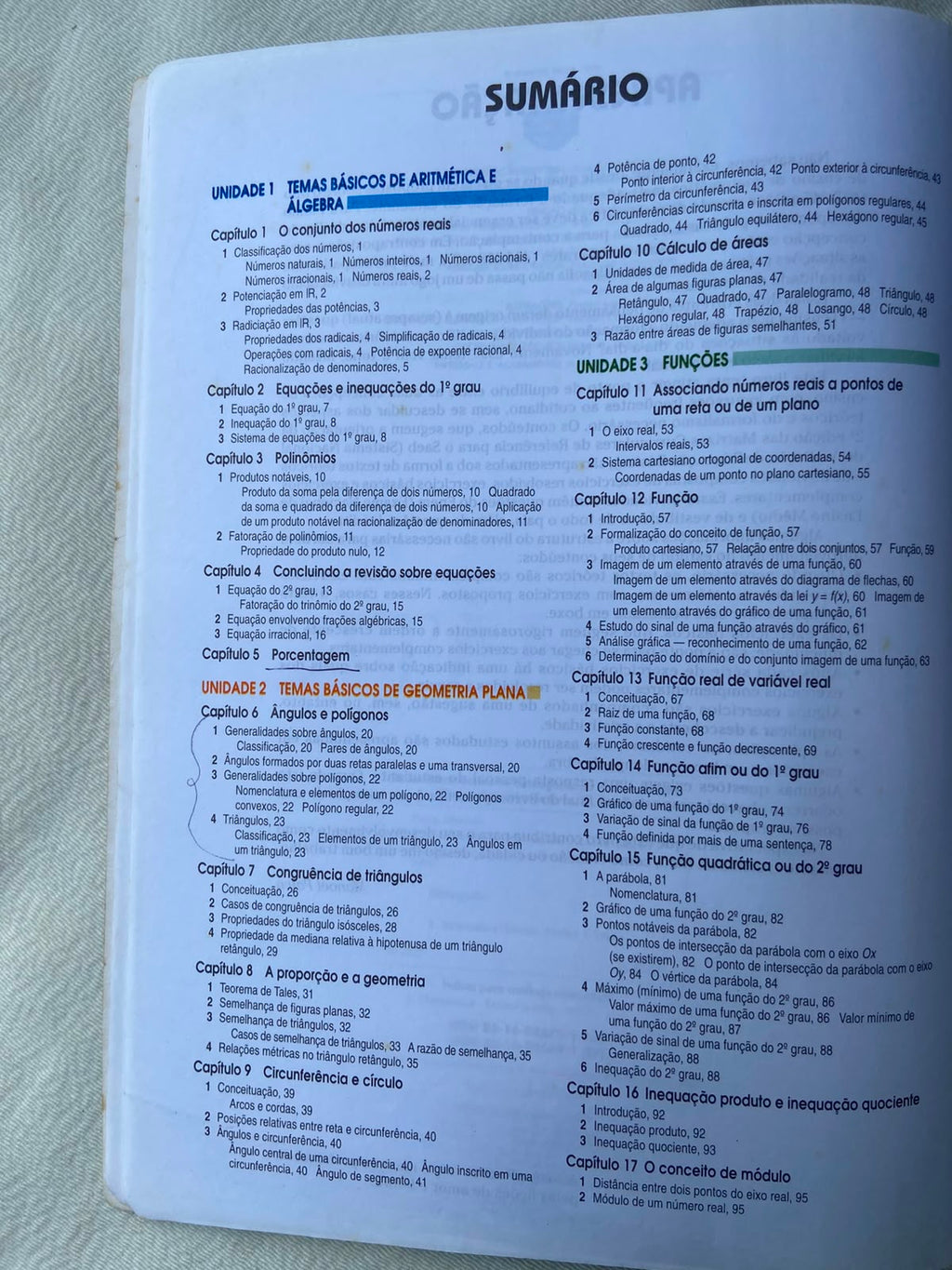 Livro Matemática Manoel Paiva Coleção Base Vol Único (Usado)