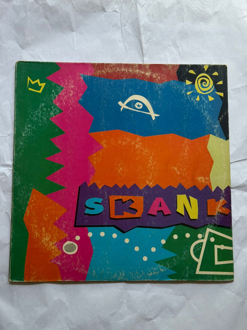 Lp Skank Chaos 1993 Com Encarte (Usado)
