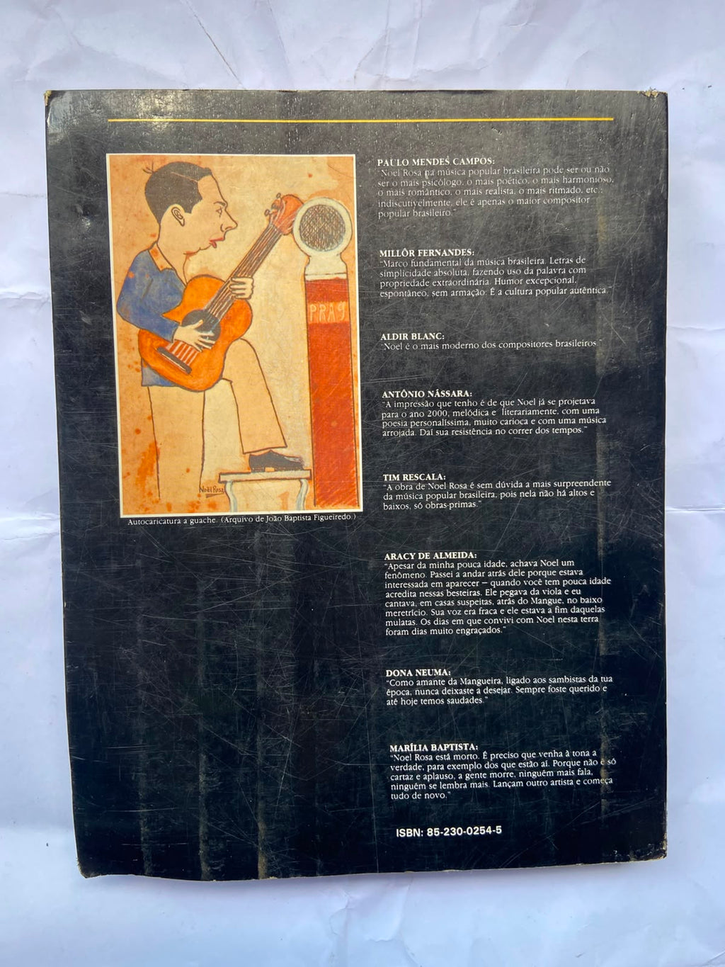 Livro Noel Rosa Uma Biografia 1990 (Usado)