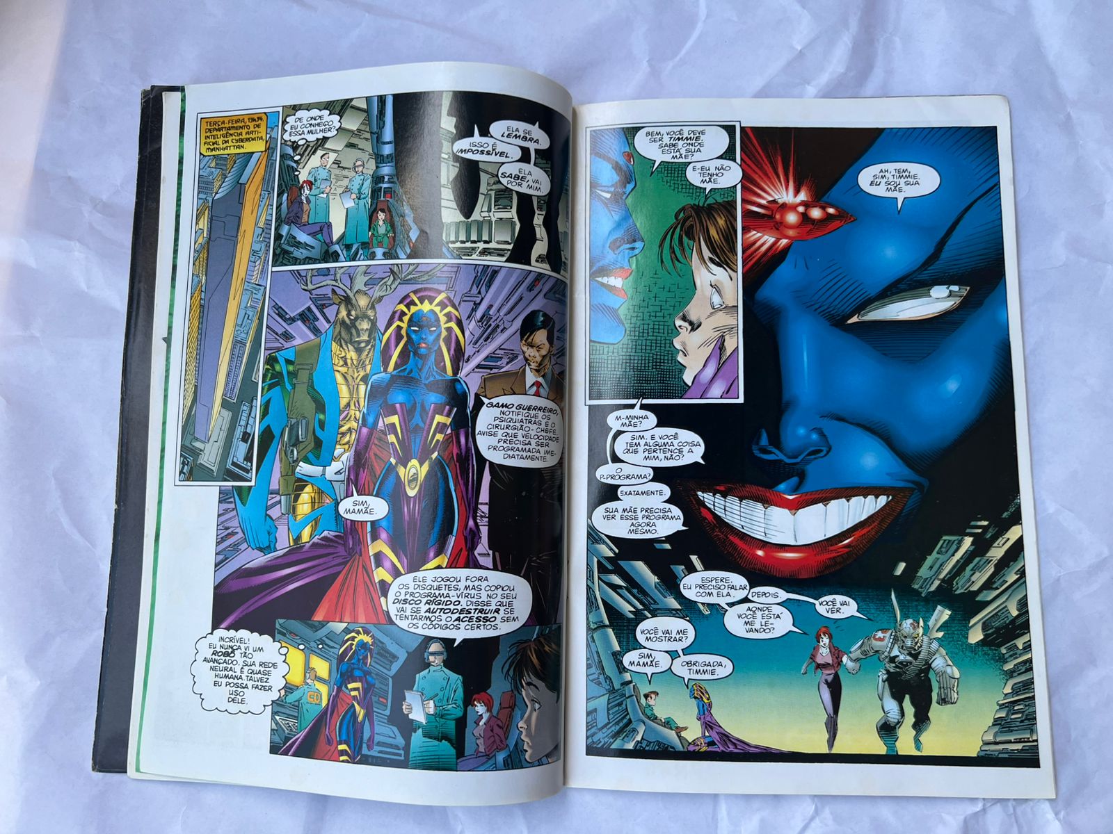 Gibi Cyber Force 3 Marc Silvestri Dezembro 1996 (Usado)