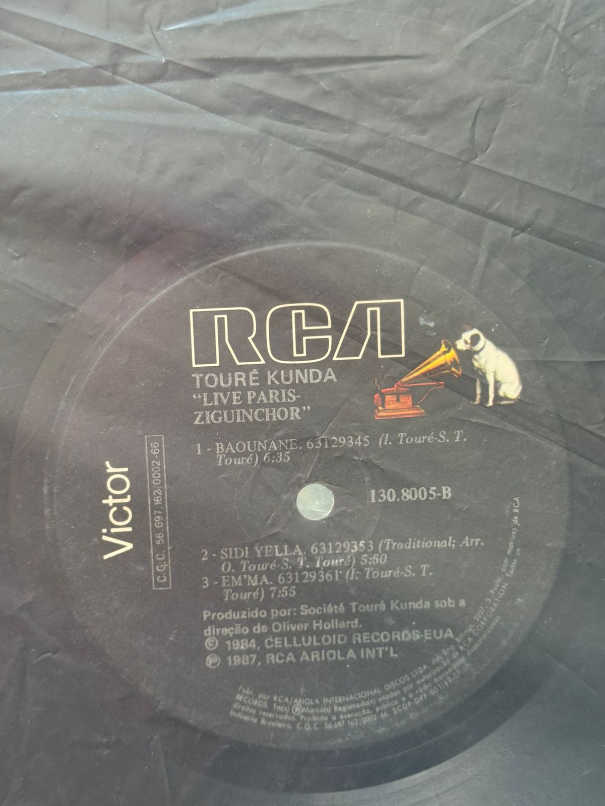 Lp Toure Kunda Live Paris Ziguinchor 1987 (Usado)