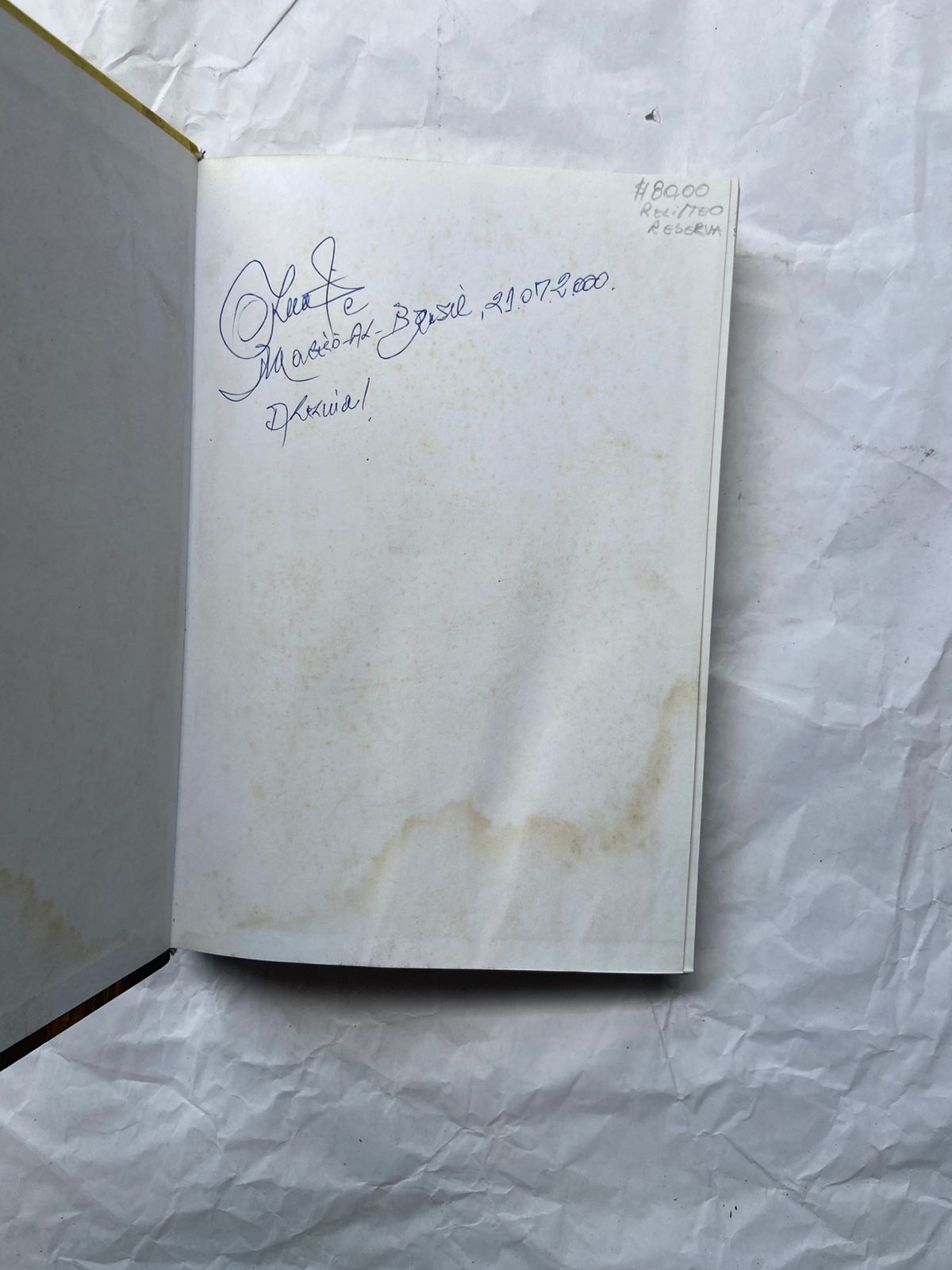 Livro História Eclesiástica 1999 (Usado)