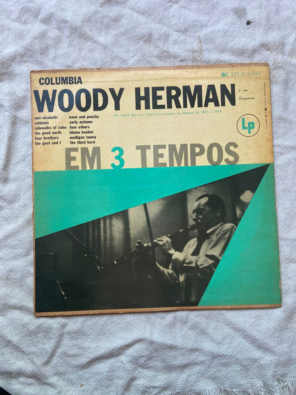 Lp Columbia Woody Herman E Sua Orquestra Em 3 Tempos (Usado)