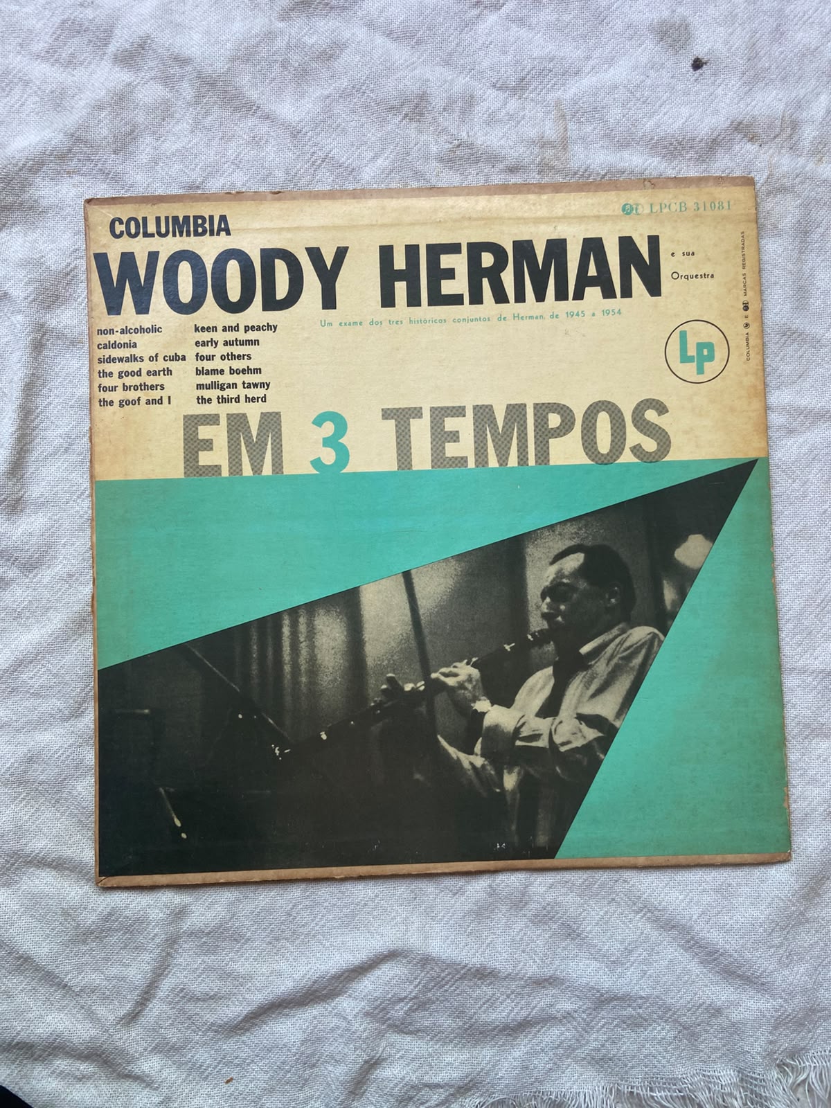 Lp Columbia Woody Herman E Sua Orquestra Em 3 Tempos (Usado)