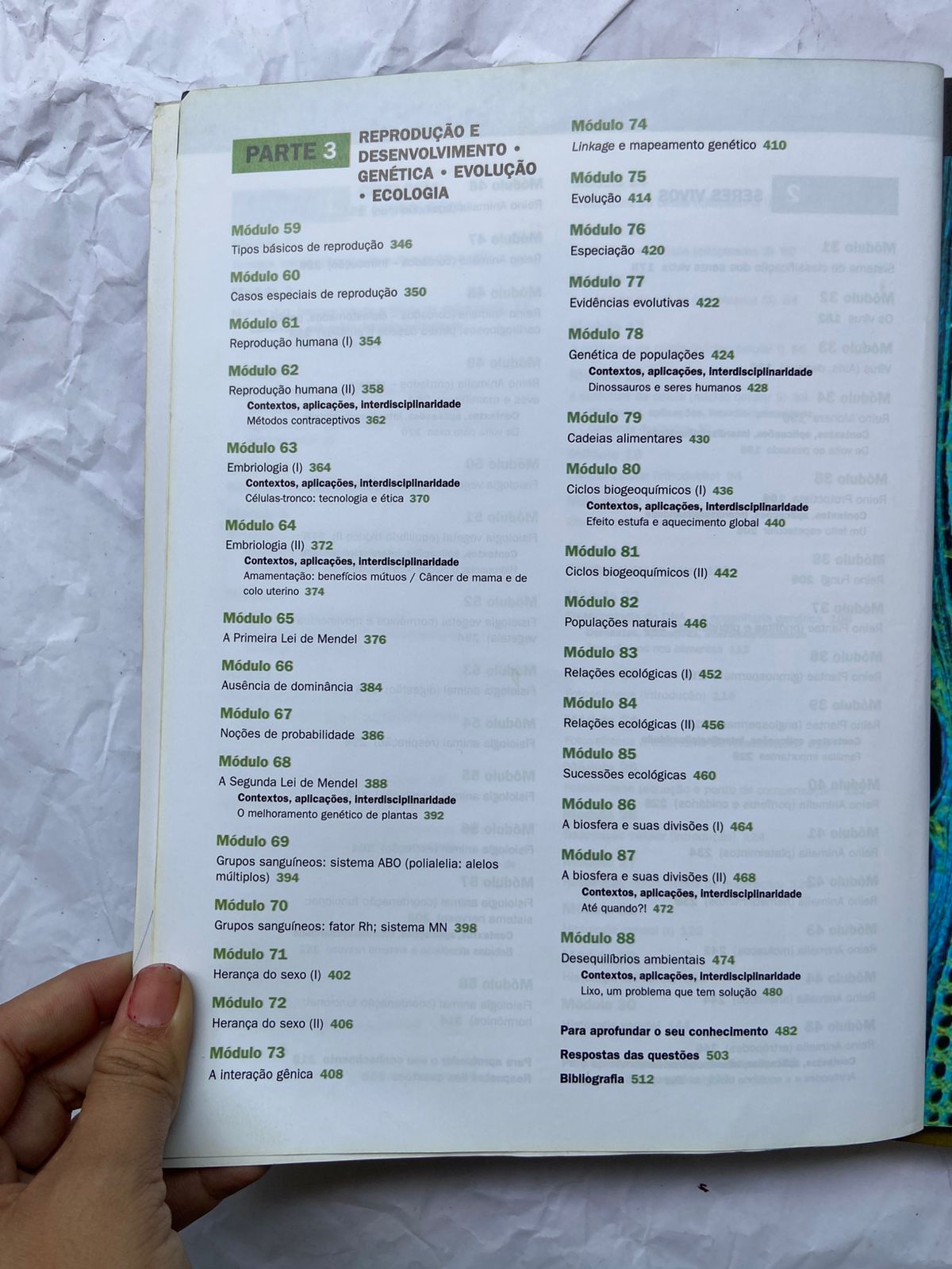 Livro Biologia Box 4 Vol Com Caderno De Revisão E Exercícios (Usado)