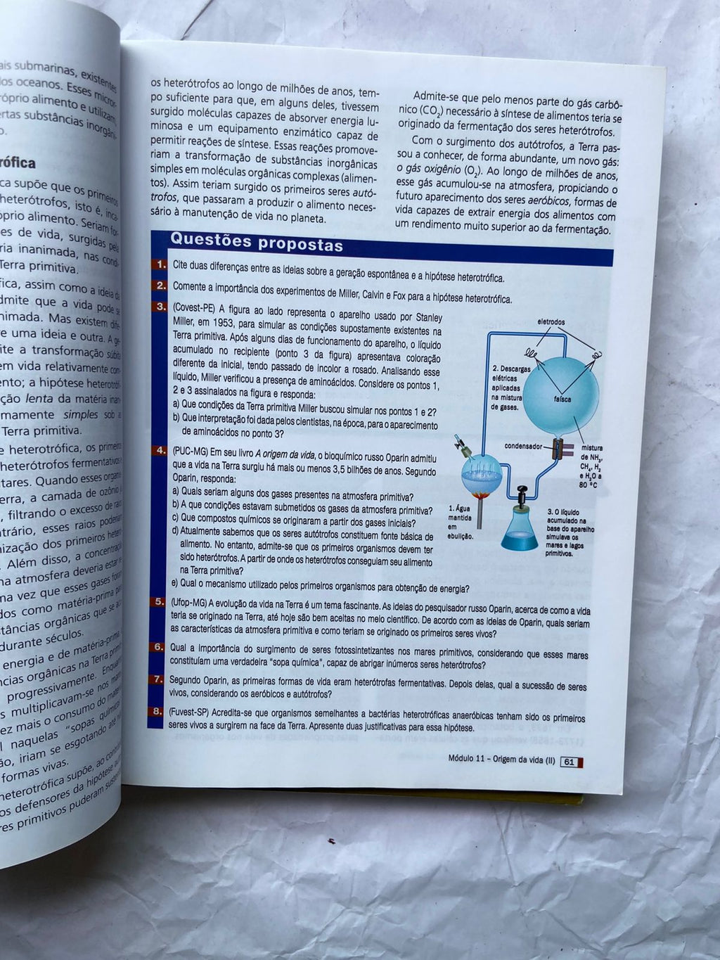 Livro Biologia Box 4 Vol Com Caderno De Revisão E Exercícios (Usado)