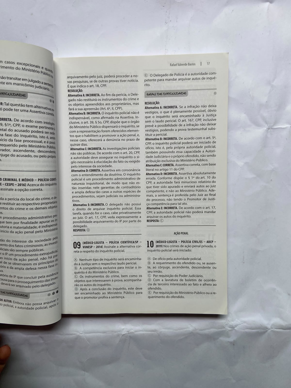 Livro Médico Legista Preparatório Para Concurso 2 Edição (Usado)