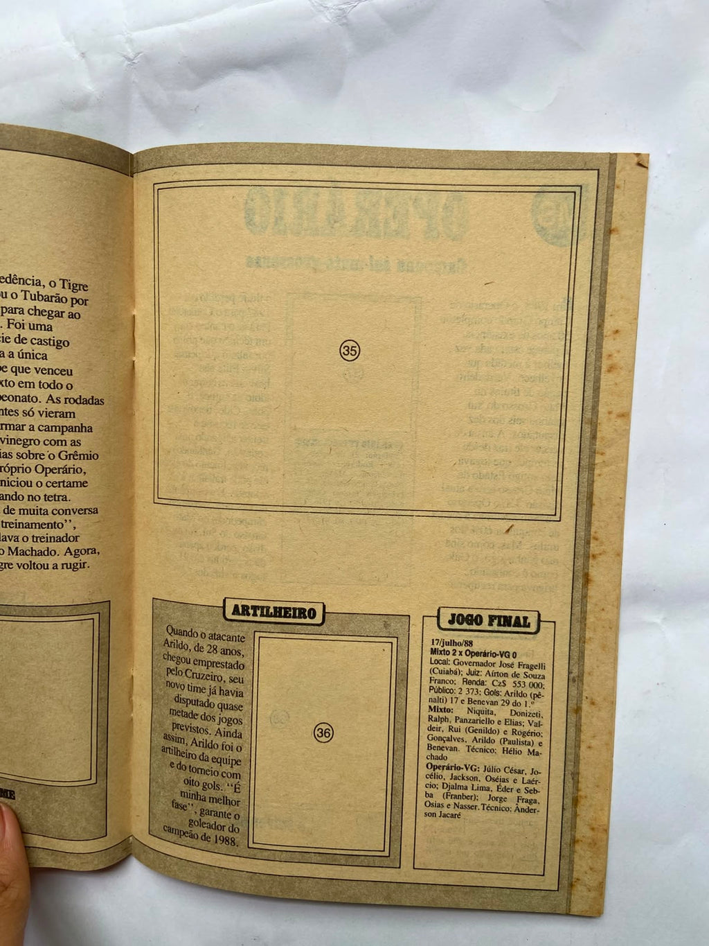 Revista Placar Mais Almanaque Dos Campeões (Usado)