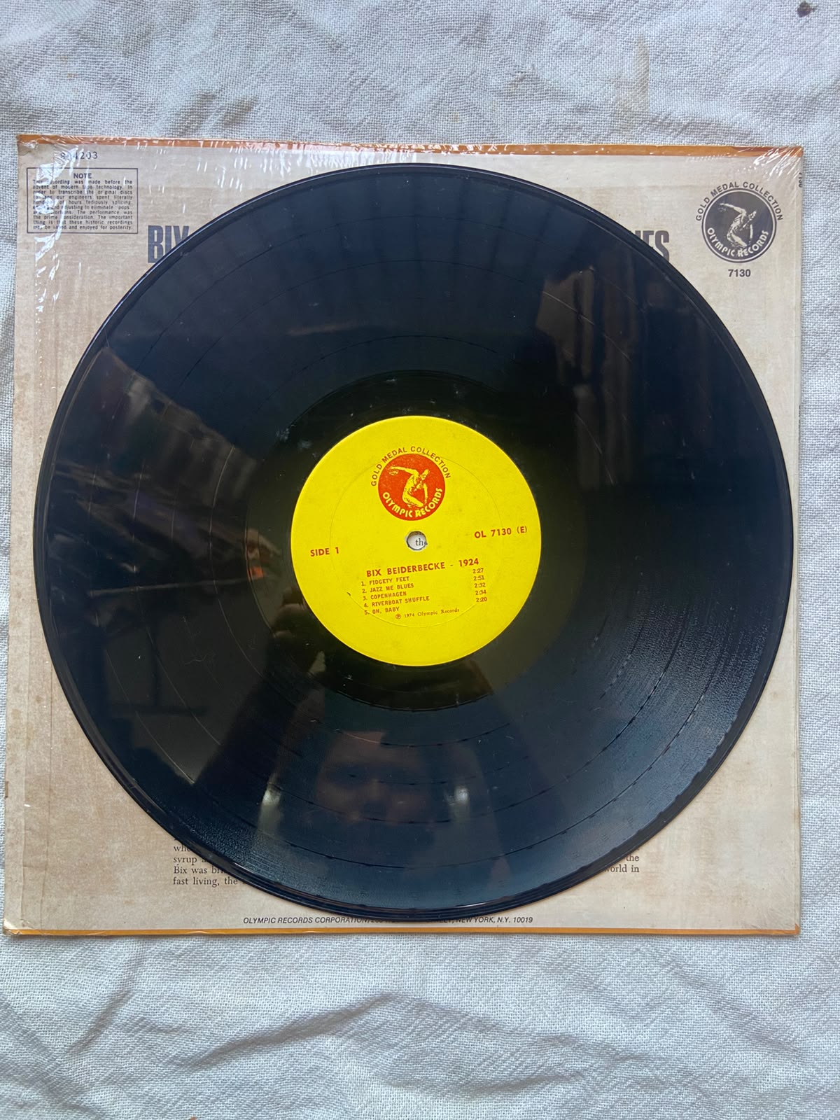Lp Bix Beiderbecke 1924 (Usado)