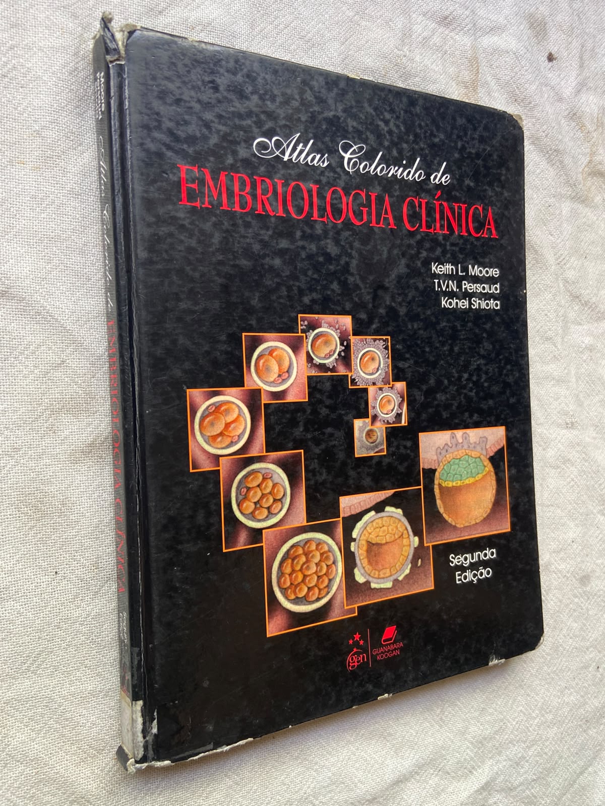 Livro Atlas Colorido De Embriologia Clínica 2 Edição (Usado)