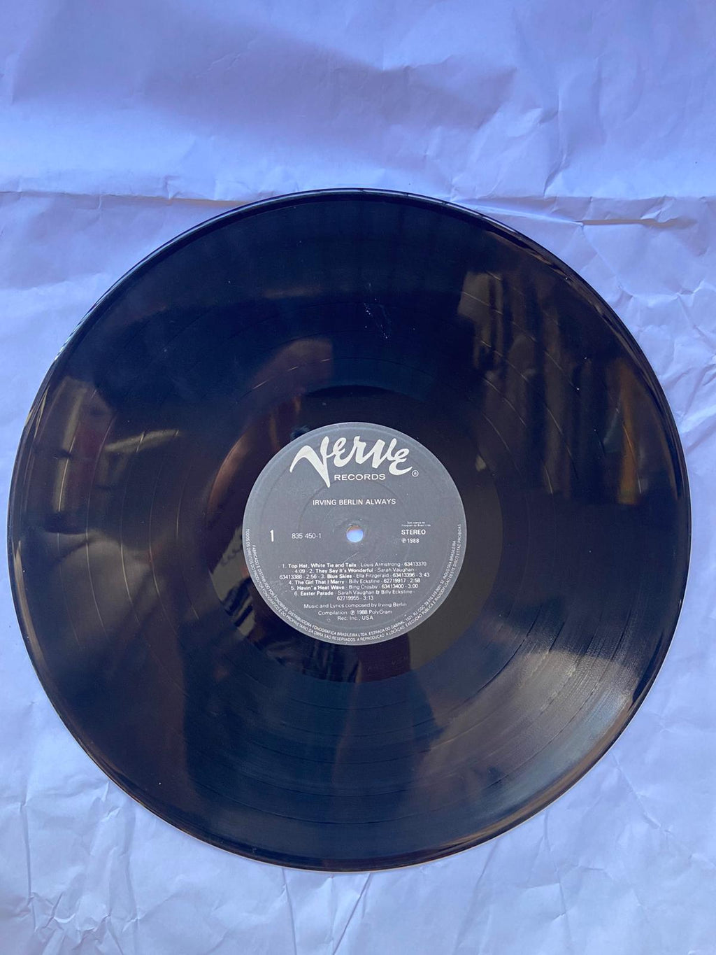 Lp Irving Berlin Aways 1989 (Usado)