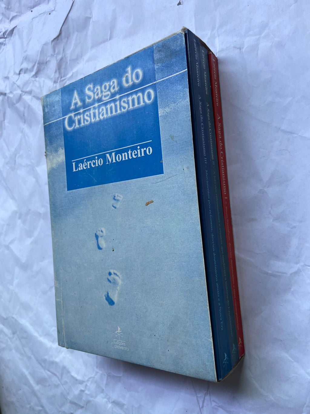 Livro A Saga Do Cristianismo Laercio Monteiro Box 3 Vol 2002 (Usado)