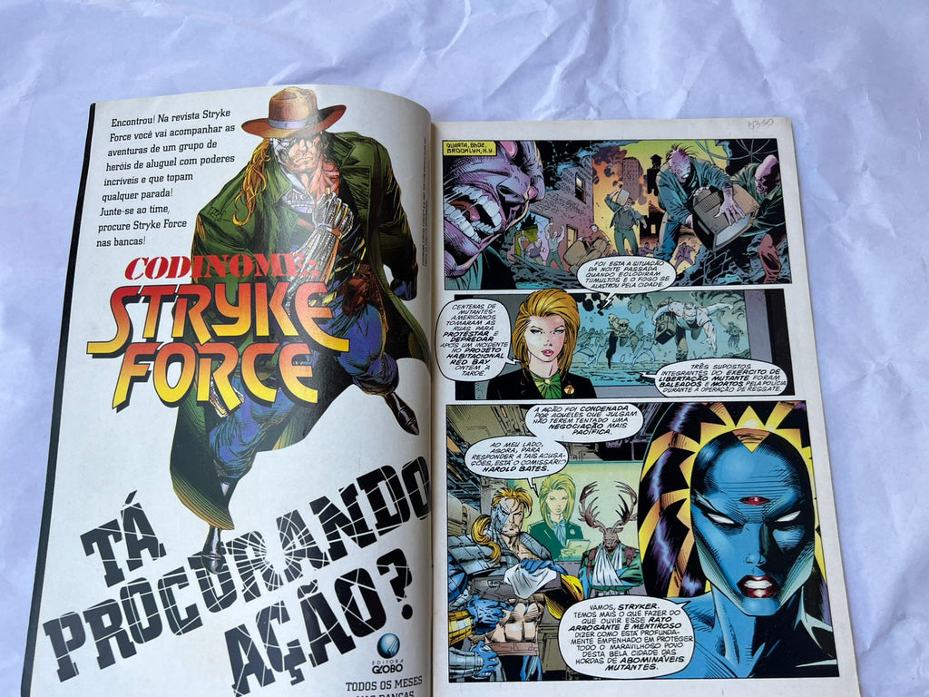 Gibi Cyber Force 4 Marc Silvestri Janeiro 1997 (Usado)