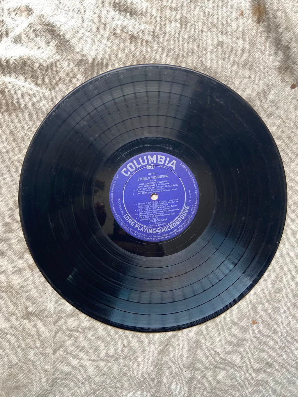 Lp Louis Armstrong Favorites Vol 4 (Usado)