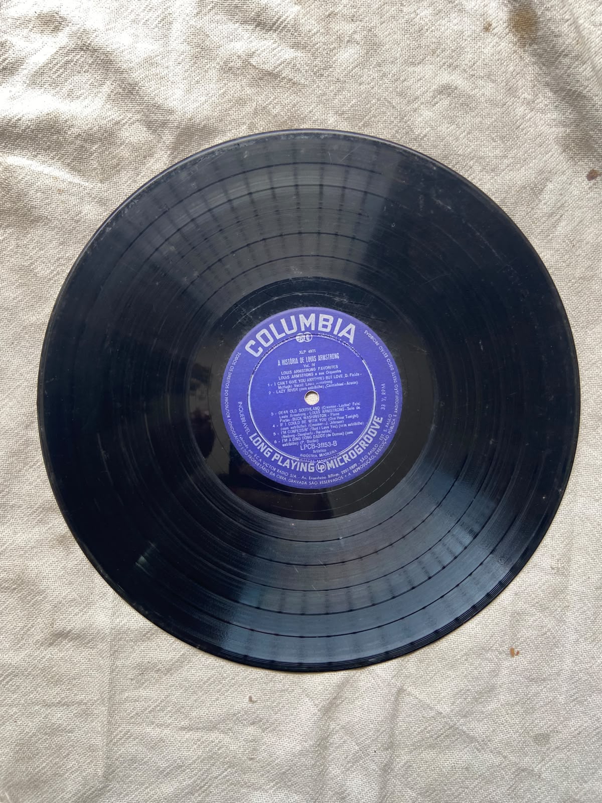 Lp Louis Armstrong Favorites Vol 4 (Usado)
