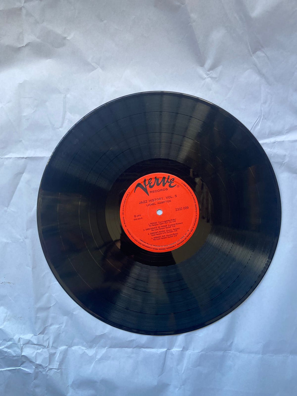 Lp Jazz History Lionel Hampton 1973 Vol 5 (Usado)