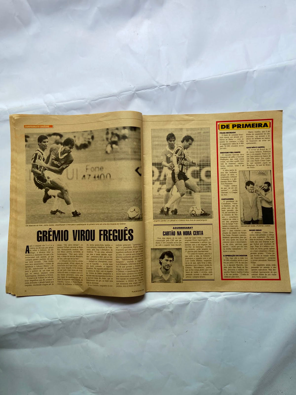 Revista Placar Mais 24 Março De 1989 Número 980 (Usado)