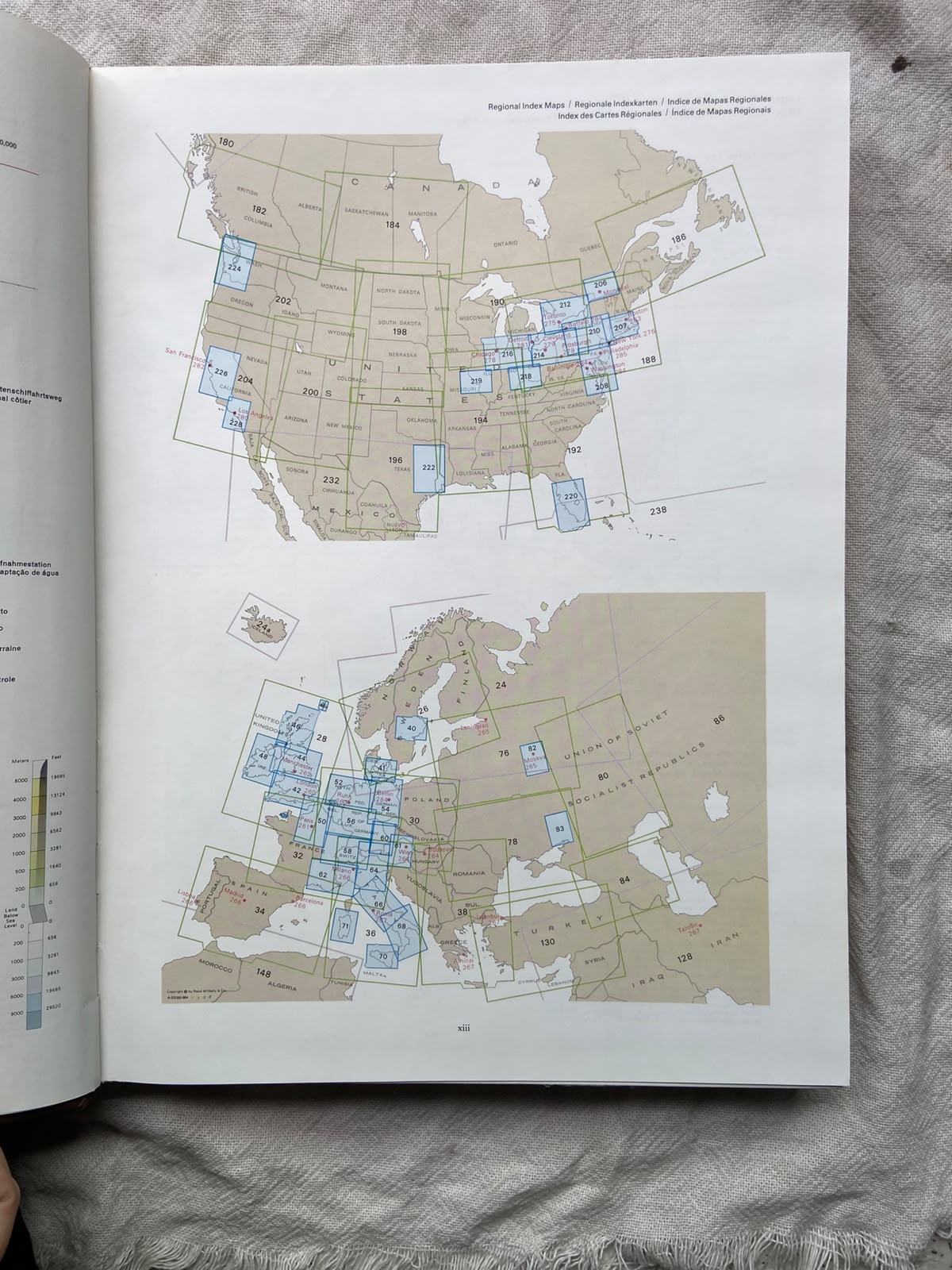 Livro Britannica Atlas 1970 (Usado)