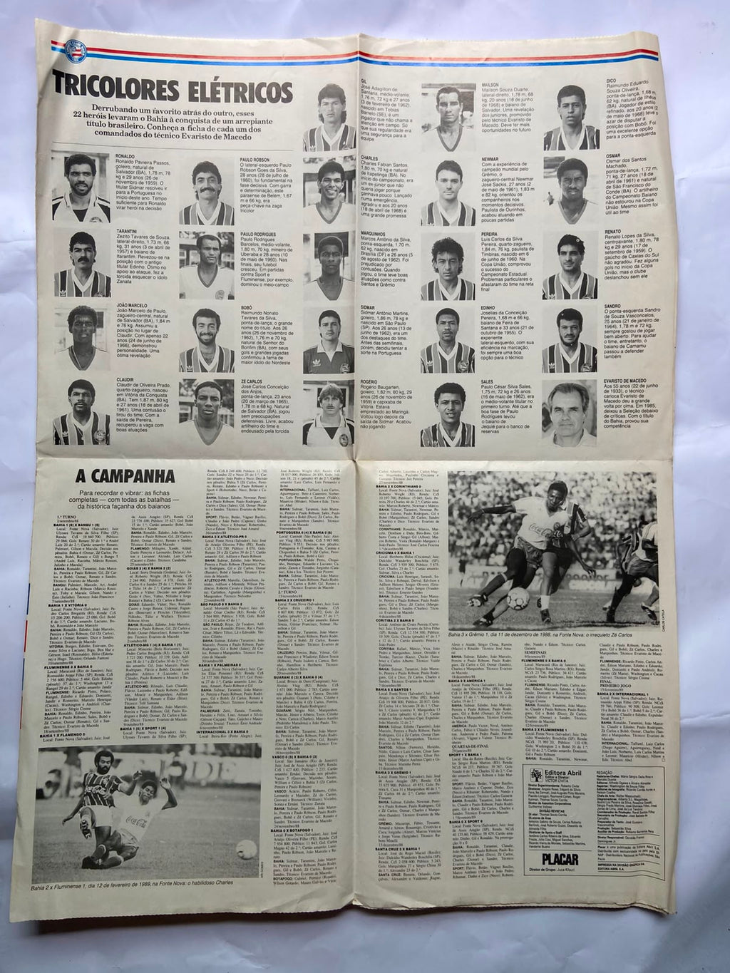 Revista Placar Documento Histórico Número 976 A (Usado)