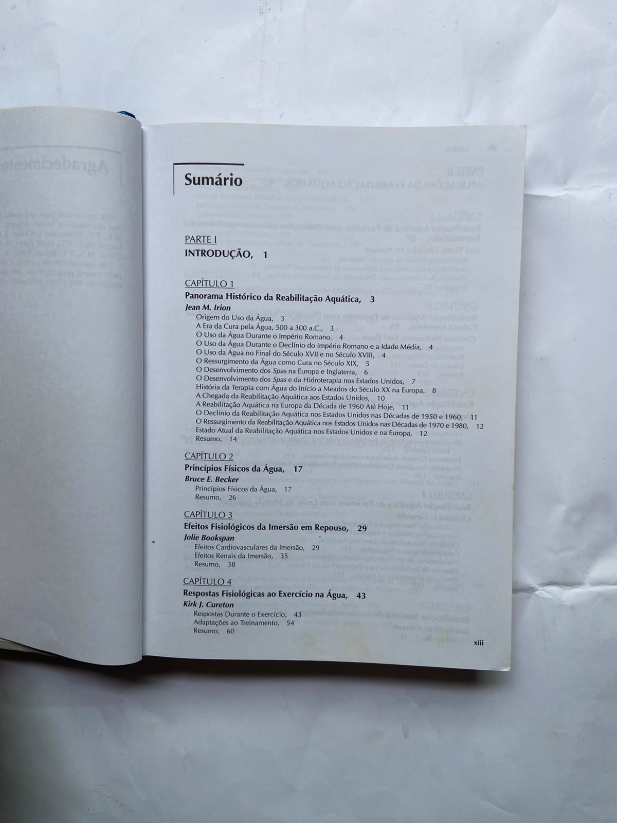 Livro Reabilitação Aquática 1 Edição 2000 (Usado)