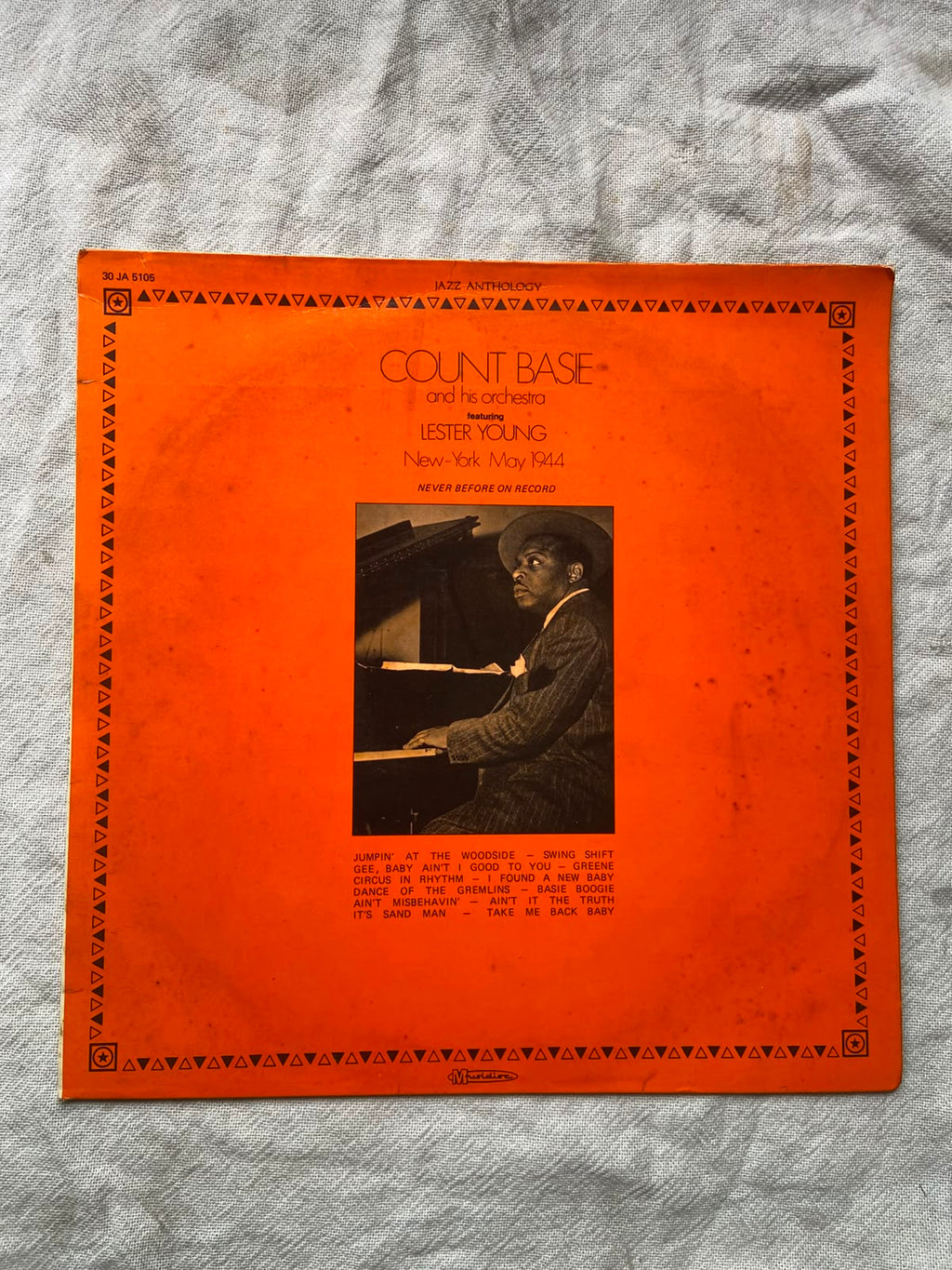 Lp Caunt Basie With Lester Young 1944 (Usado)
