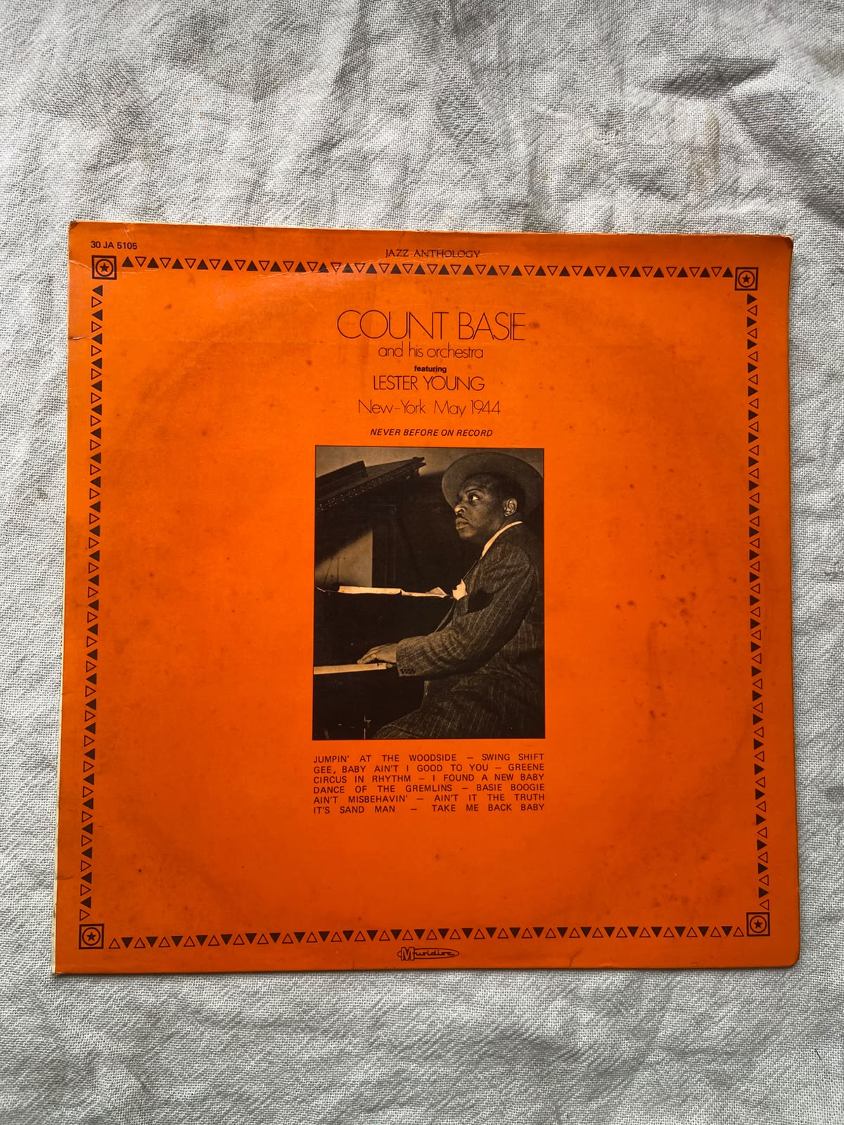 Lp Caunt Basie With Lester Young 1944 (Usado)