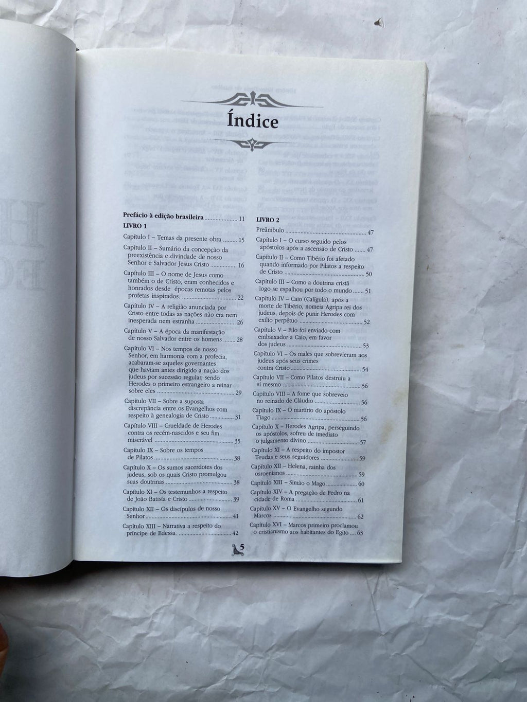 Livro História Eclesiástica 1999 (Usado)
