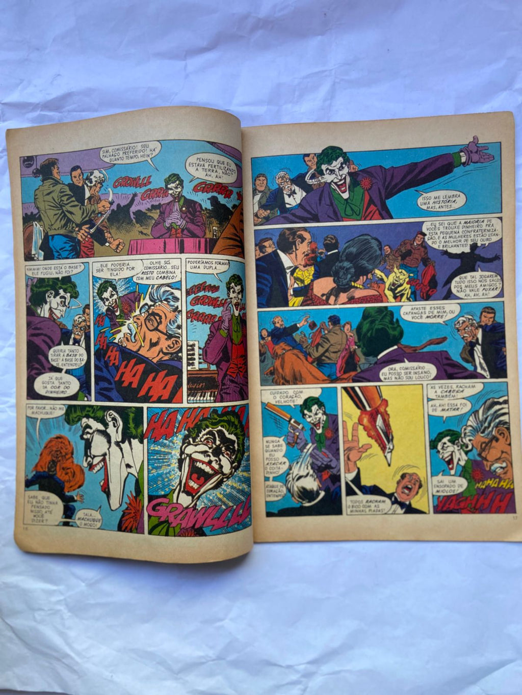 Gibi Batman O Coringa Voltou Número 17 (Usado)