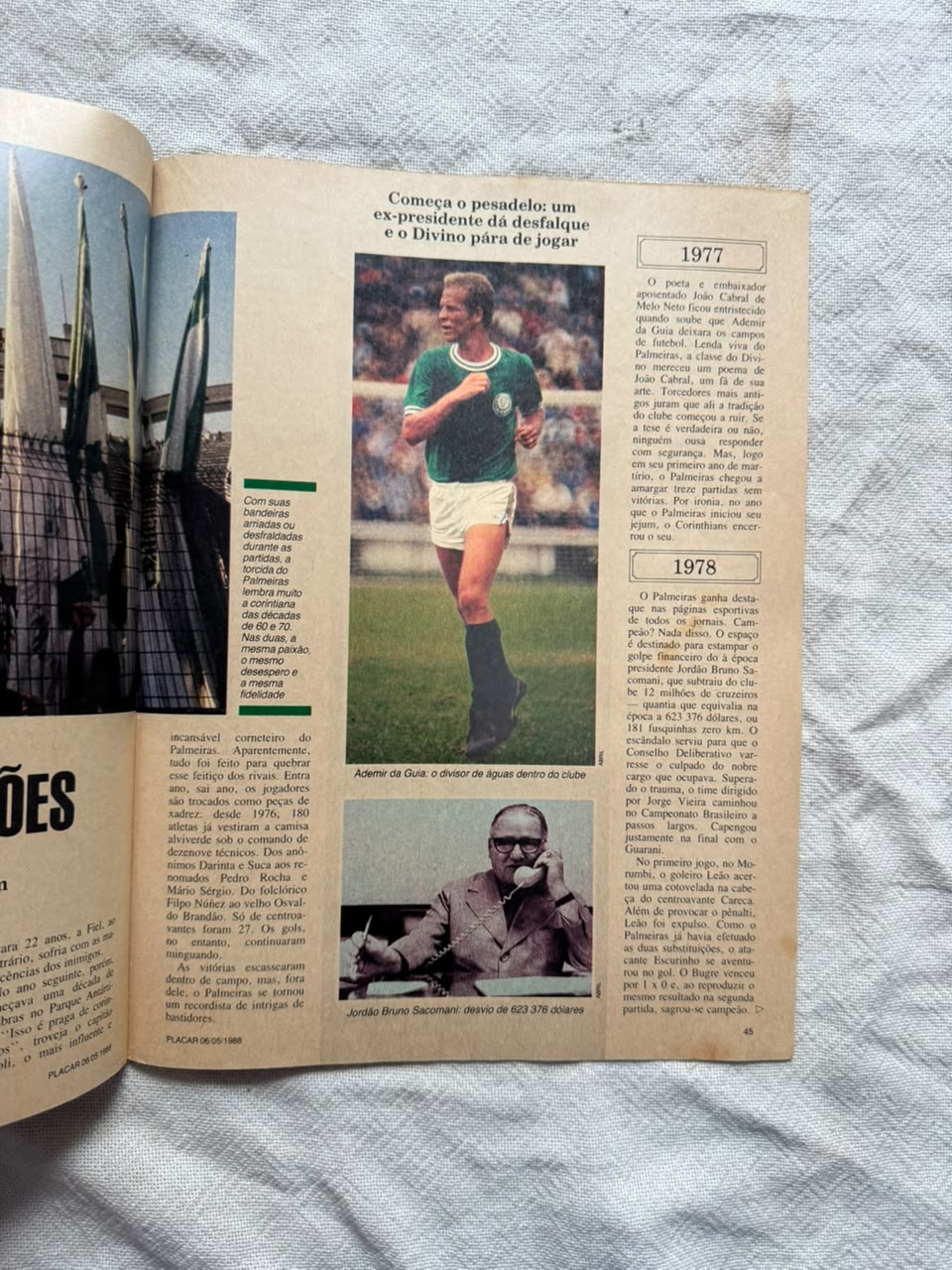 Revista Placar 6 De Maio De 1988 Número 935 (Usado)
