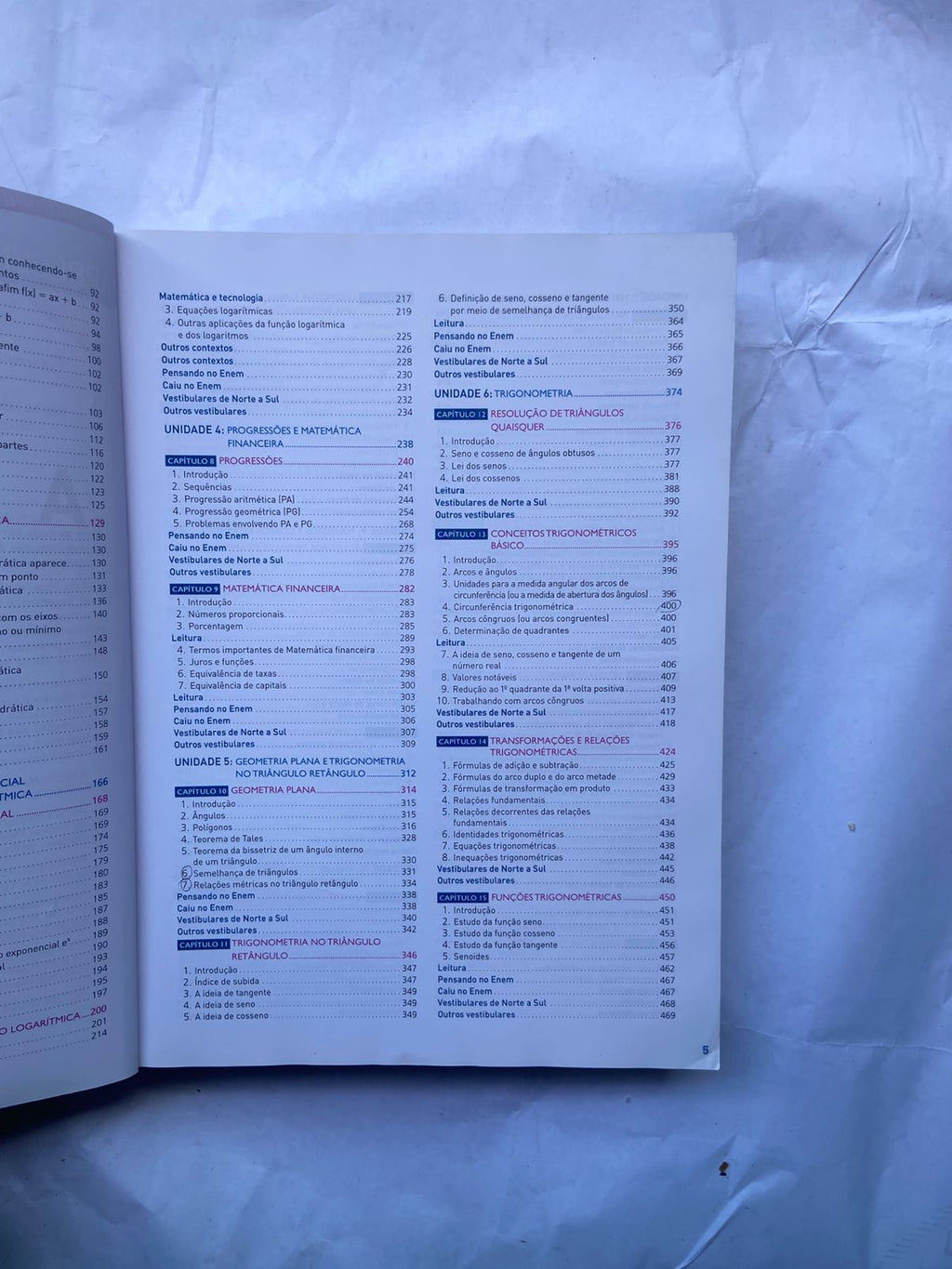 Livro Matemática Contexto E. Aplicações 4 Edição Vol Único (Usado)