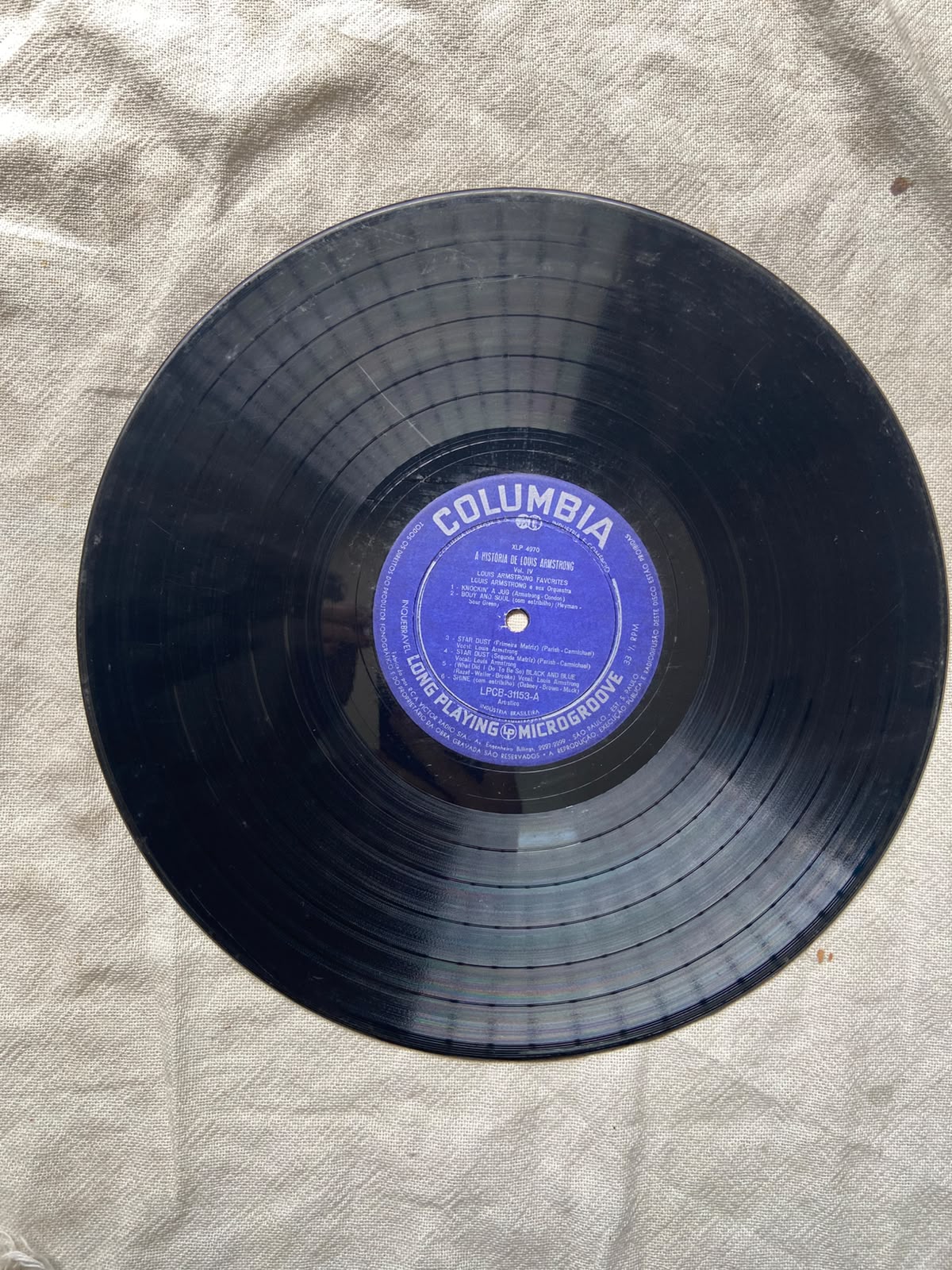 Lp Louis Armstrong Favorites Vol 4 (Usado)