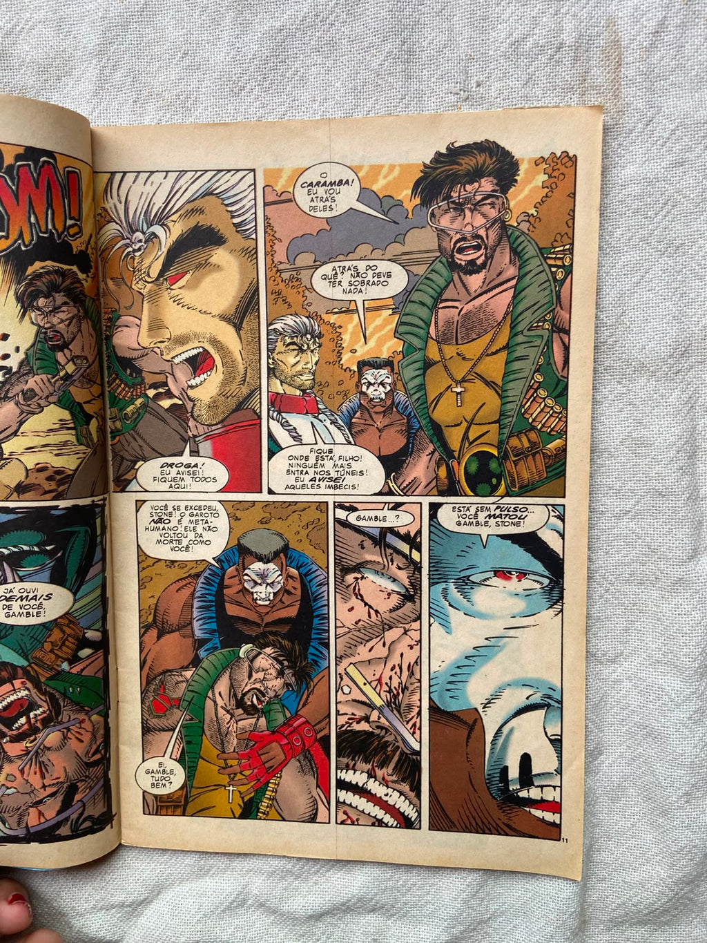 Gibi Youngblood 1 A Nova Geração De Heróis Rob Liefeld 1996 (Usado)