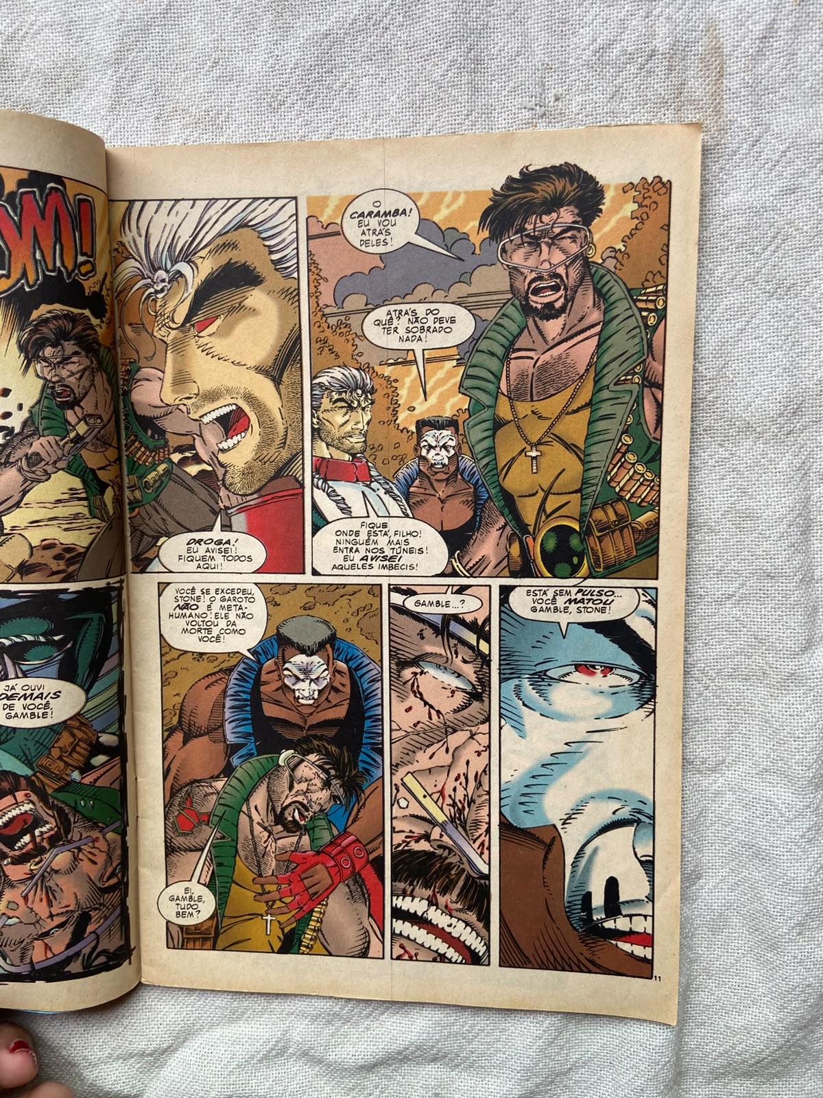 Gibi Youngblood 1 A Nova Geração De Heróis Rob Liefeld 1996 (Usado)