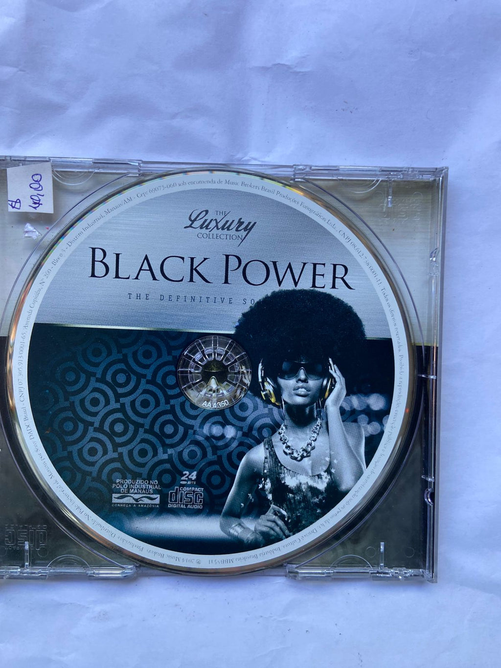 Cd Black Power The Definitive Songbook 2014 (Usado)