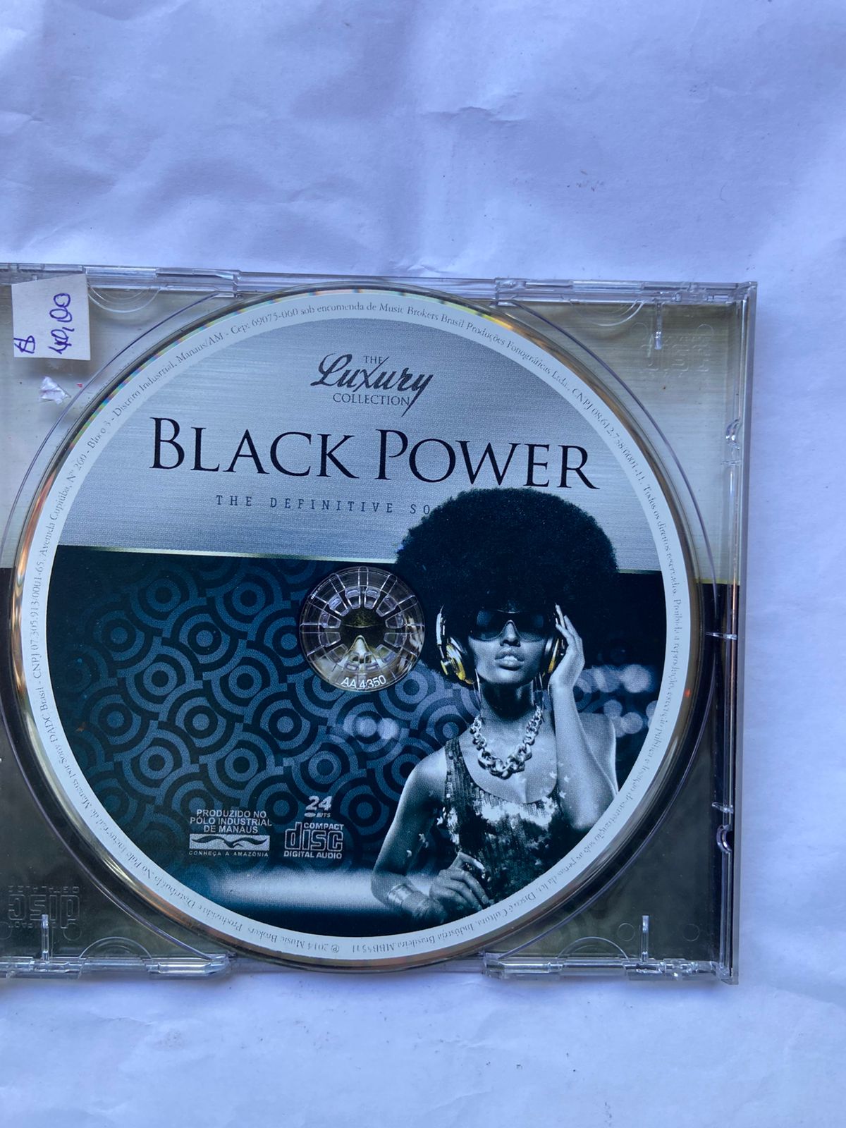 Cd Black Power The Definitive Songbook 2014 (Usado)