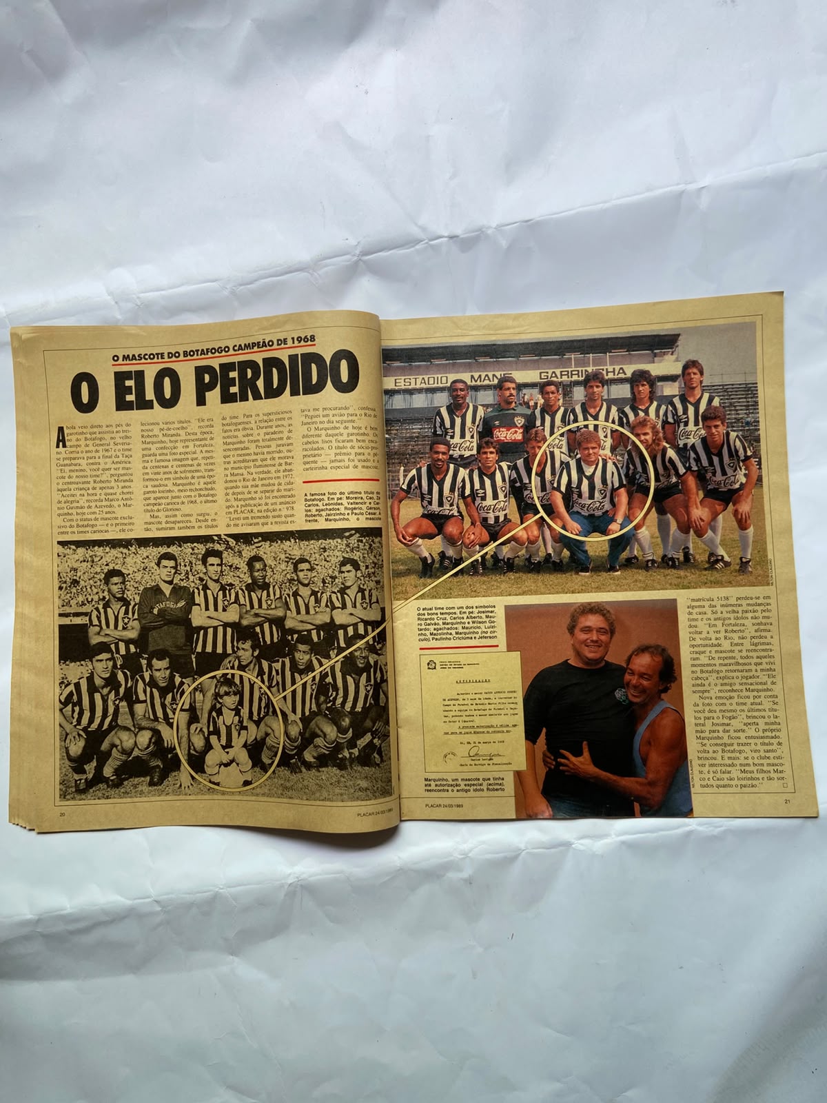 Revista Placar Mais 24 Março De 1989 Número 980 (Usado)