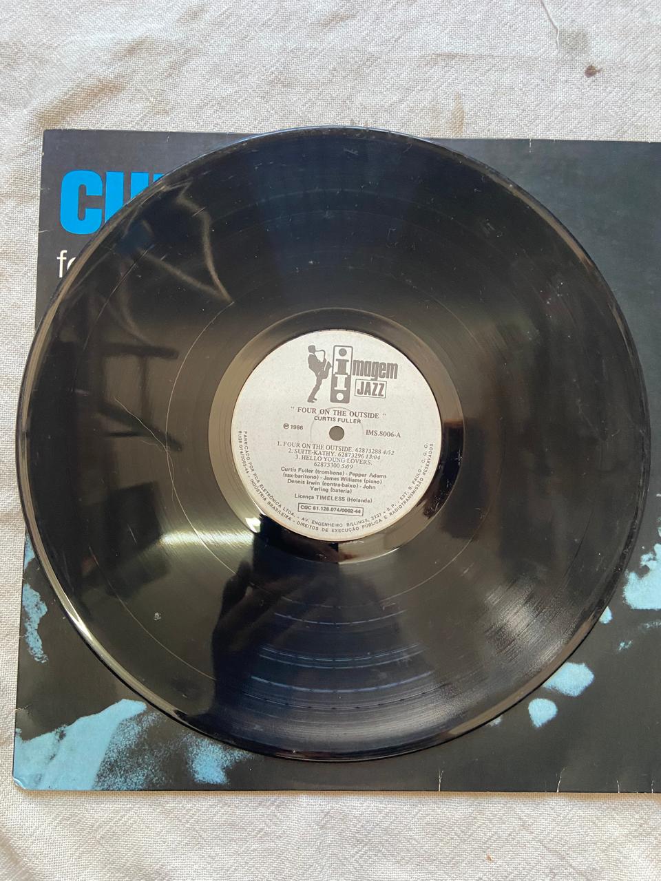 Lp Curtis Fuller Four On The Outside 1978