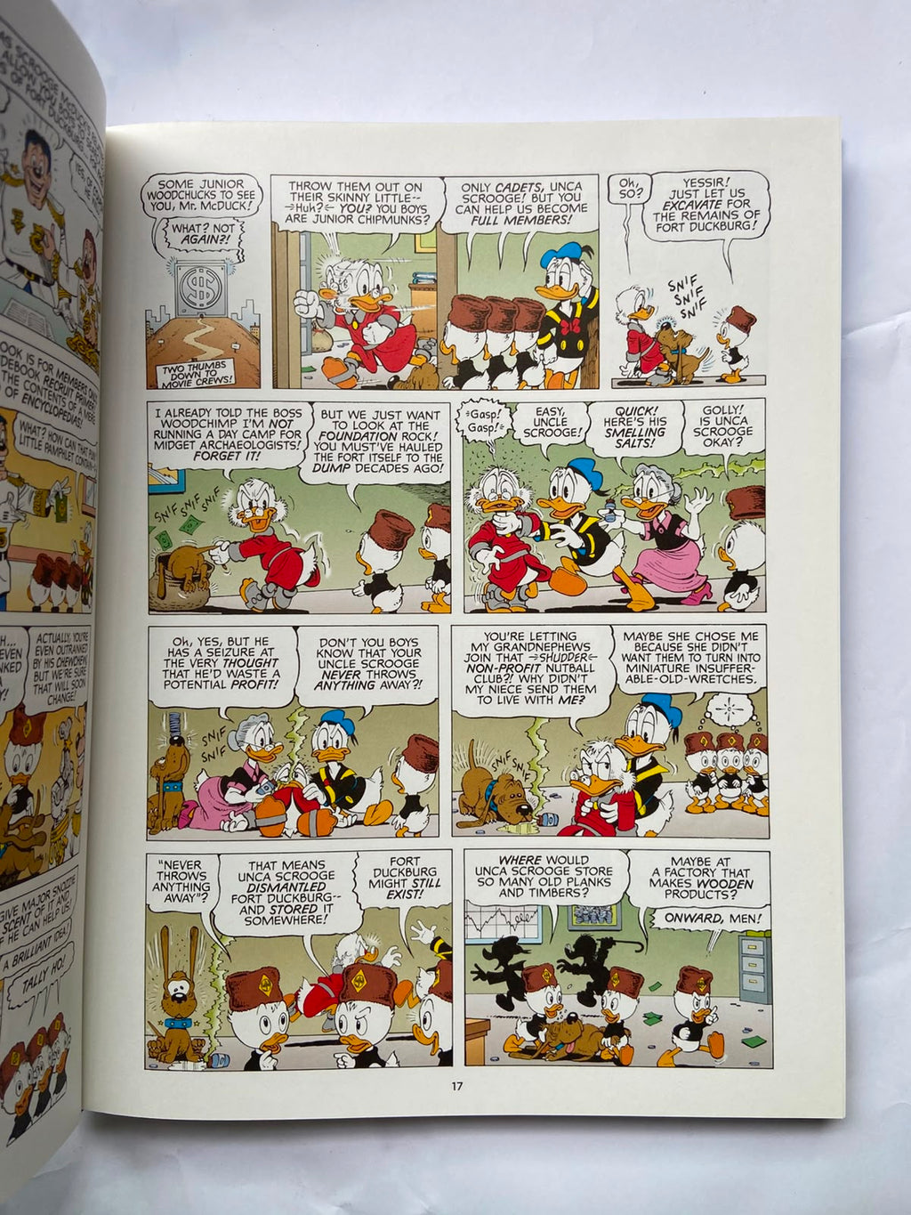 Gibi Uncle Scrooge And Donald Dock Coleção 10 Vol Don Rosa (Usado)