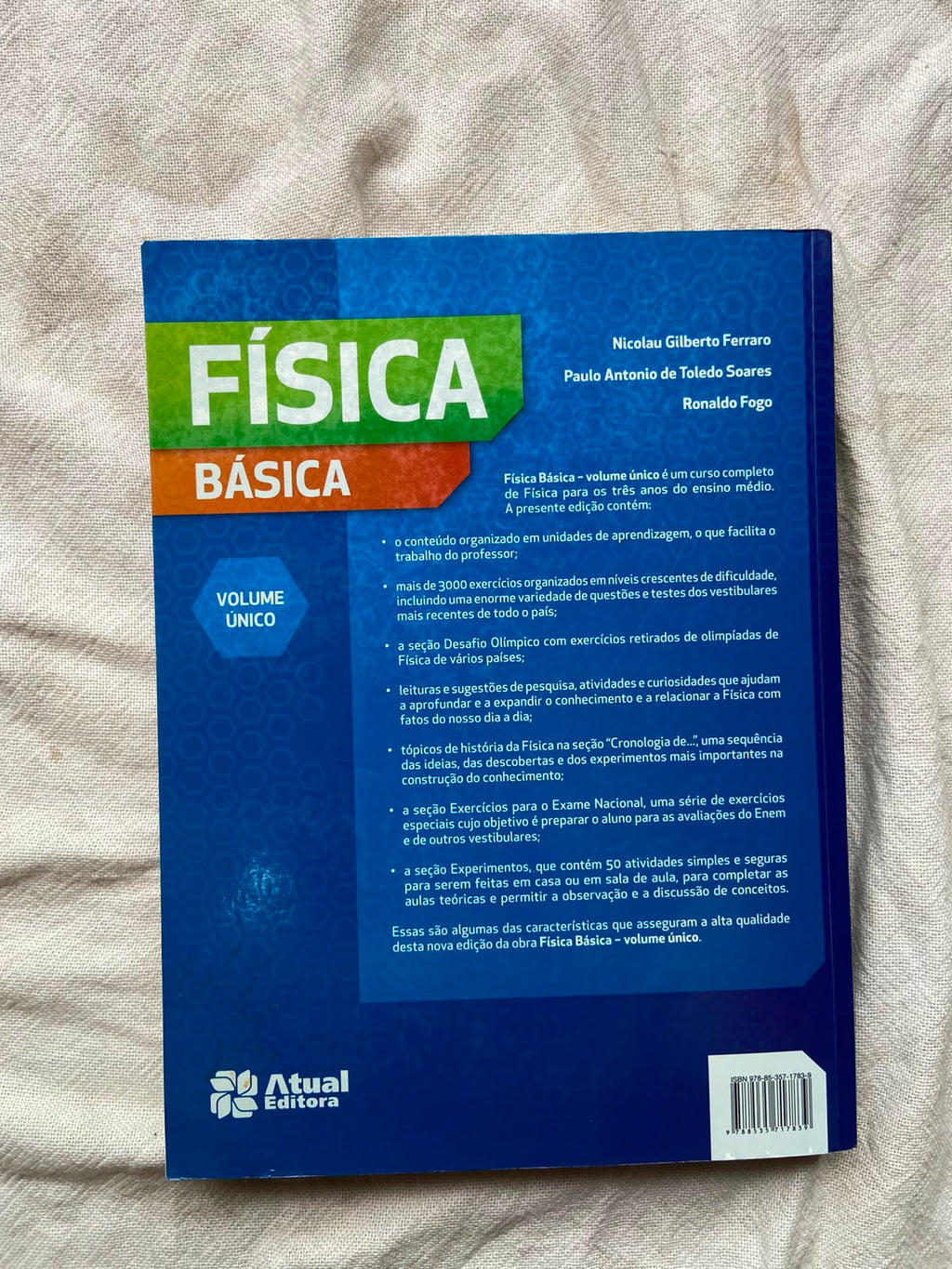 Livro Física Básica Volume Único 4° Edição 2013 (Usado)