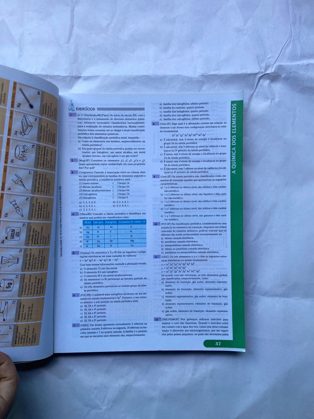 Livro Química Volume Único 1 Edição 2002 (Usado)