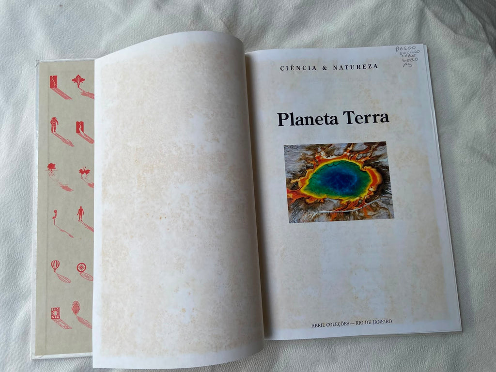 Livro Planeta Terra Ciência E Natureza Coleção Time Life (Usado)