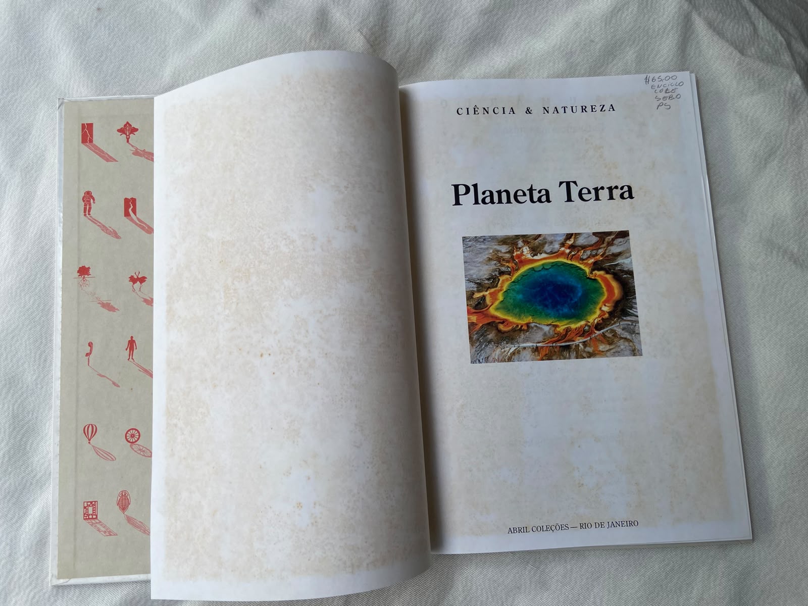 Livro Planeta Terra Ciência E Natureza Coleção Time Life (Usado)