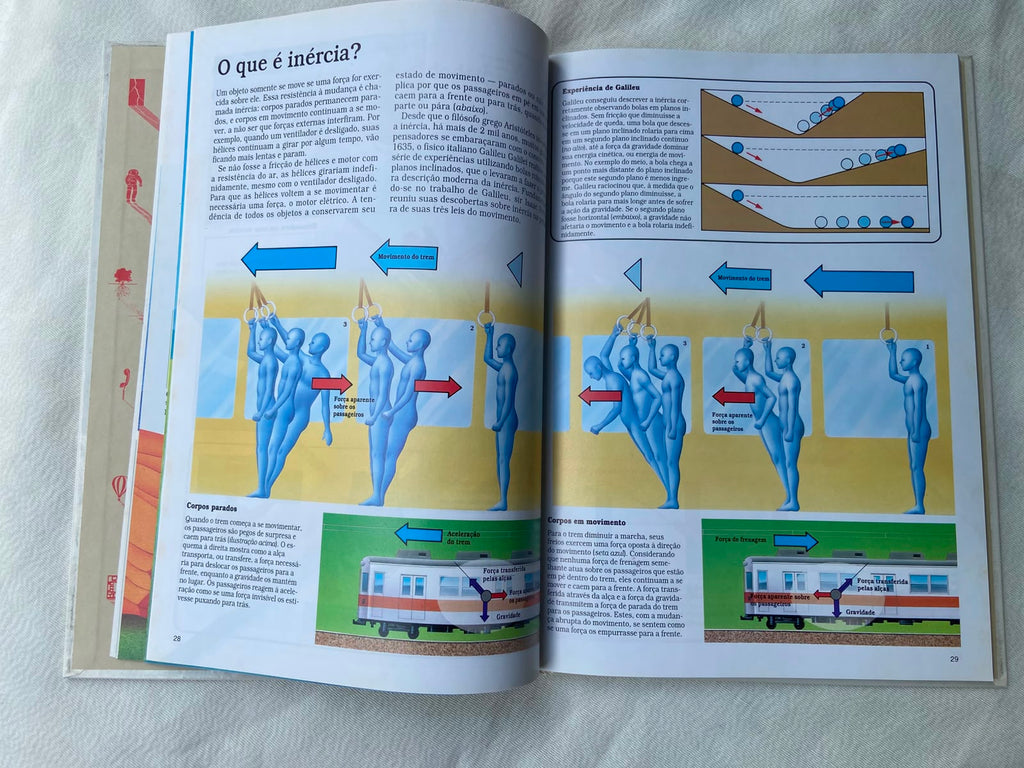 Livro Forças Físicas Ciência E Natureza Coleção Time Life (Usado)