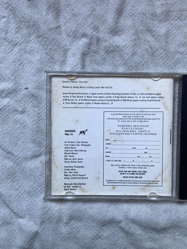 Cd Whitney Houston I M Your Baby Tonight 1990 Usado