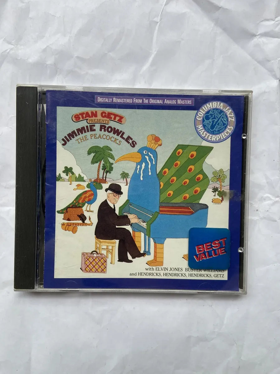 Cd Stan Getz Presents Jimmie Rowles The Peacocks 1997 (Usado)