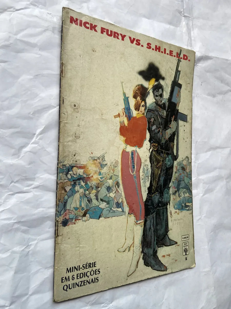 Gibi Nick Fury Vs Shield Número 02 (Usado)